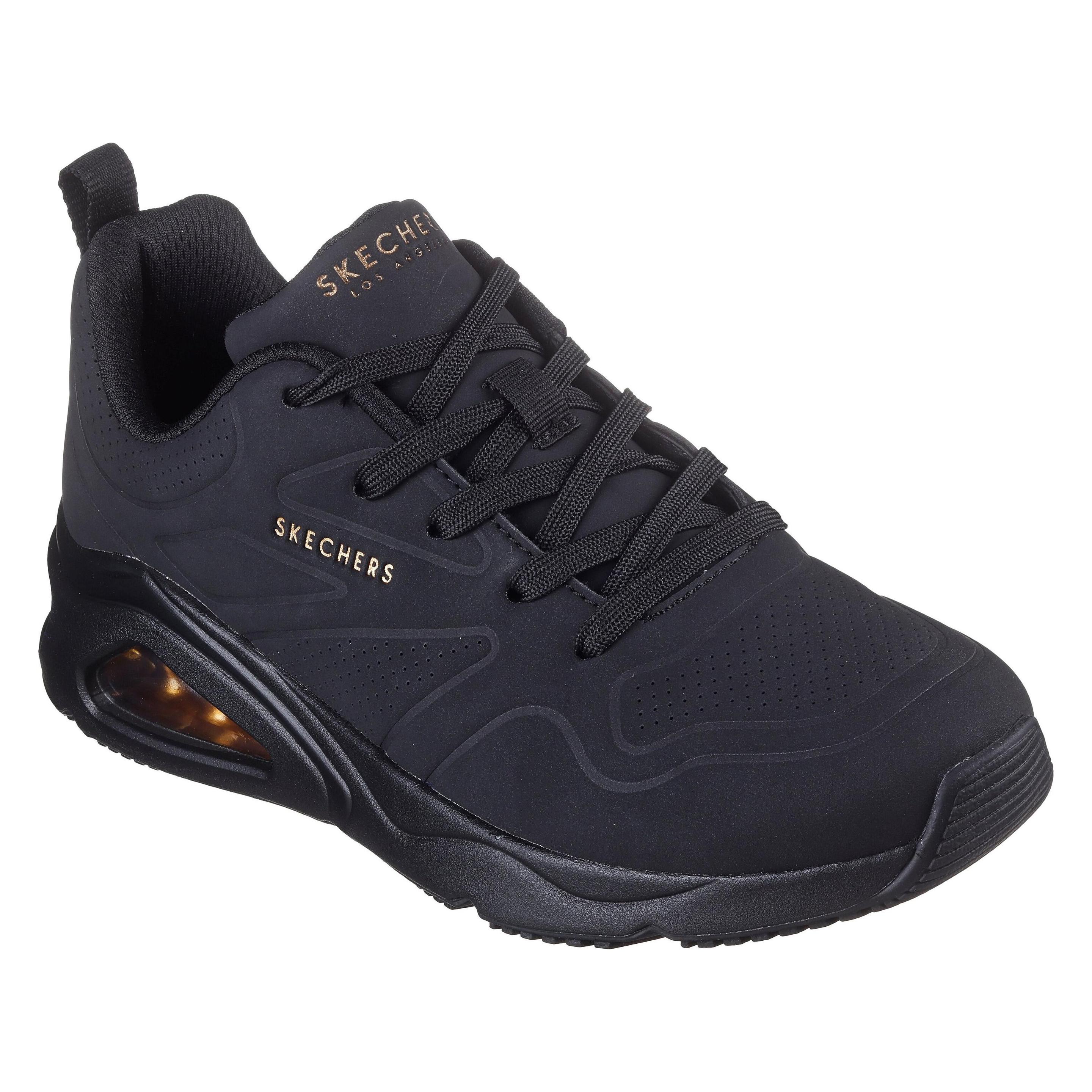Skechers, Damen, Sneakers, TresAir Uno Mazing Schuhe, Schwarz, (37)