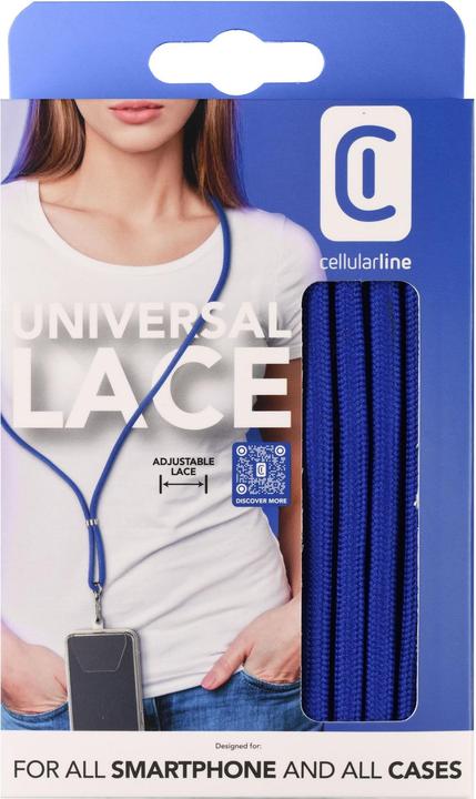 Produktbild Cellularline Lace Universal blau UNIVERSALLACE2B