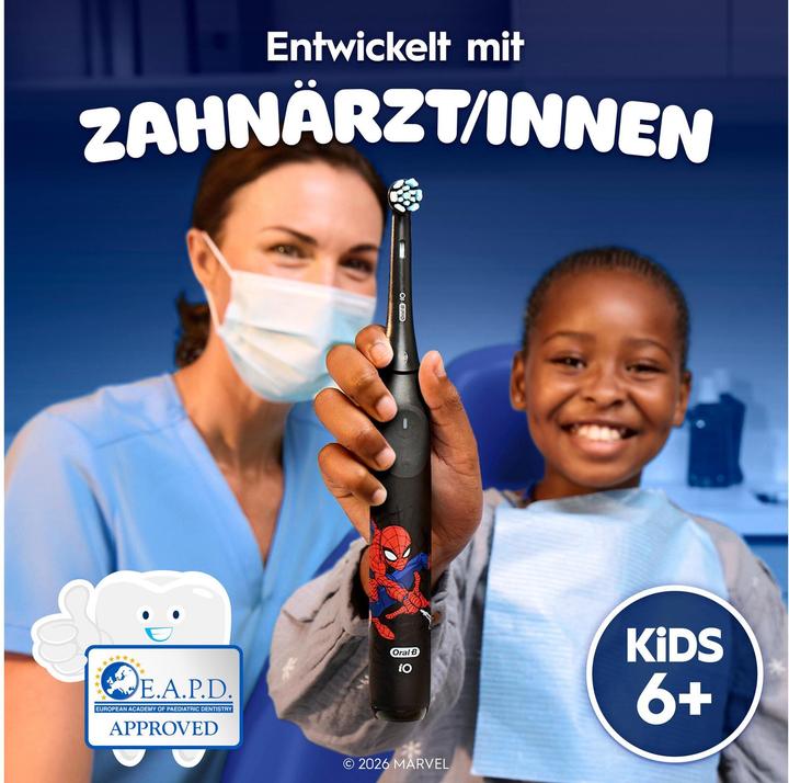 Productafbeelding Oral-B Aufsteckbürsten iO Kids Spiderman 4er Aufsteckbürsten (4x)