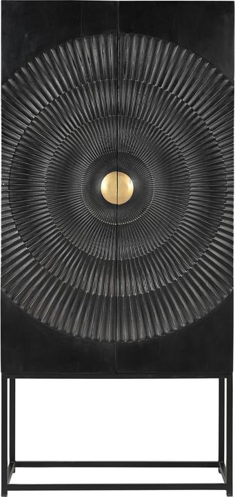 Actual product image SIT Möbel Black Smooth (75 x 39 x 160 cm)