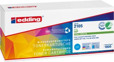 Produktbild Edding Toner ersetzt, 131A (CF211A) Cyan 1800 Seiten (C)