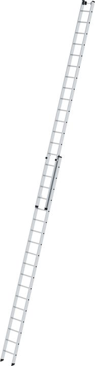 Image du produit Munk Echelle coulissante à échelons en 2 parties sans traverse 2x18 échelons (Échelle pour rayonnage, 1030 cm)