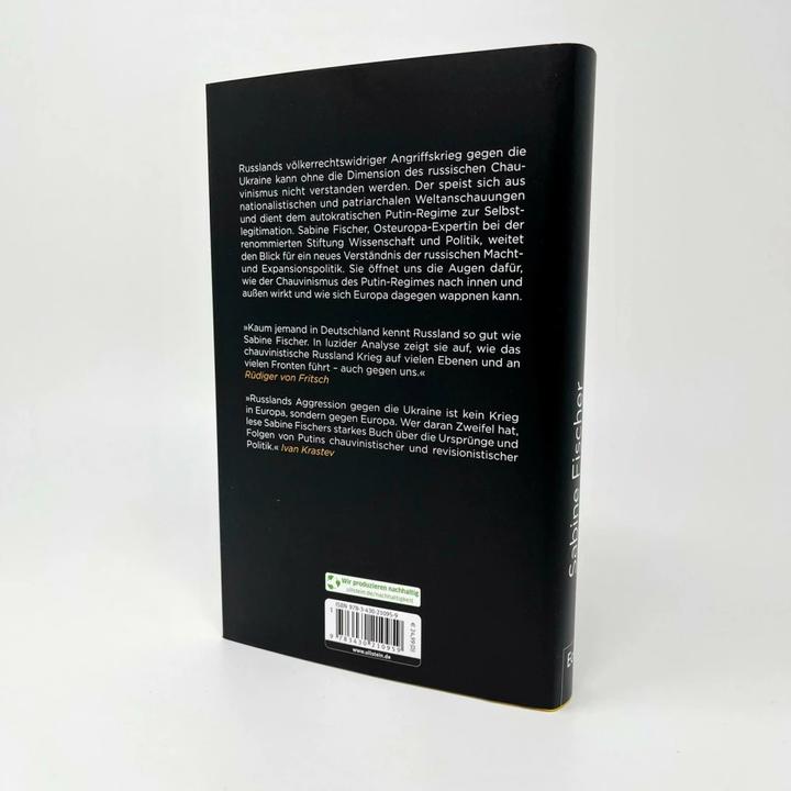 Actual product image Die chauvinistische Bedrohung (German, Sabine Fischer, 2023)