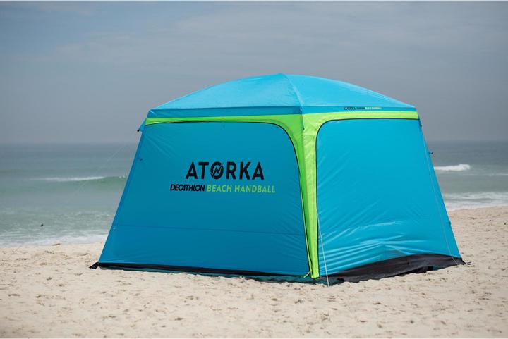 Actual product image Atorka Tent square polyester 4 persons (15.08 kg, 4 persons)