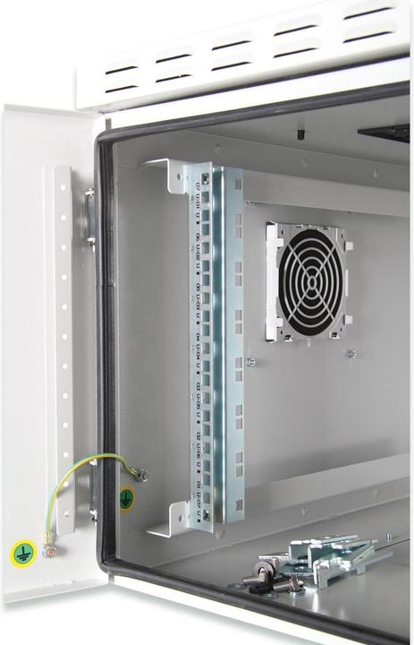 Produktbild Digitus IP55 Outdoor Wandgehäuse DN-19 09U-6/6-I-OD (9 HE, 19 Zoll Rack)
