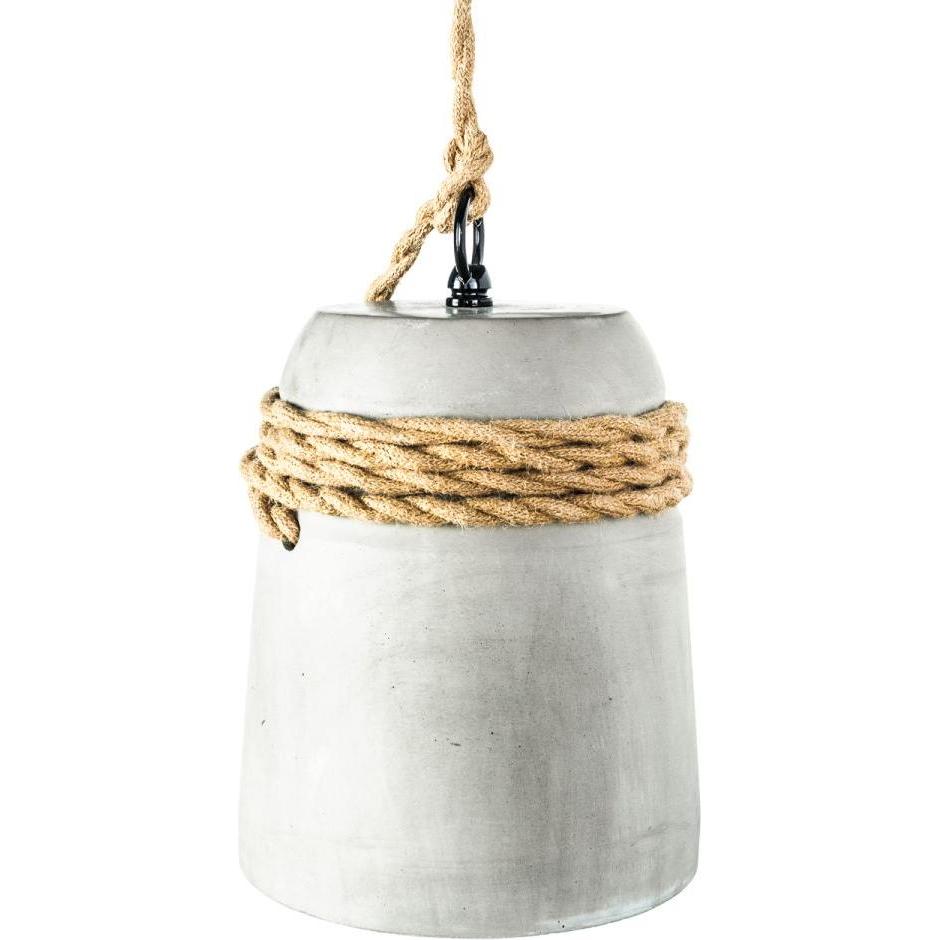 Licht-Erlebnisse, Pendelleuchte, Cement (E27)