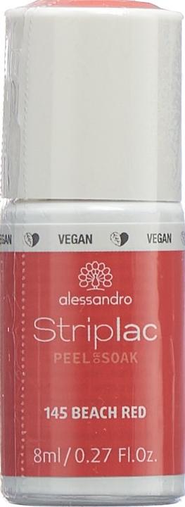 Produktbild Striplac Peel or Soak (145 Beach Red, UV-Gel Lack)