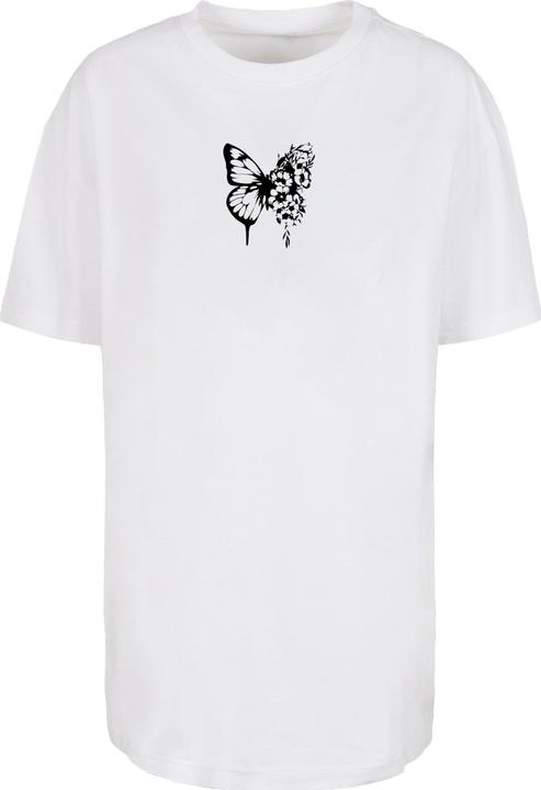 Produktbild Merchcode Ladies Flowers Bloom Oversized Boyfriend Tee - 118385 (S)