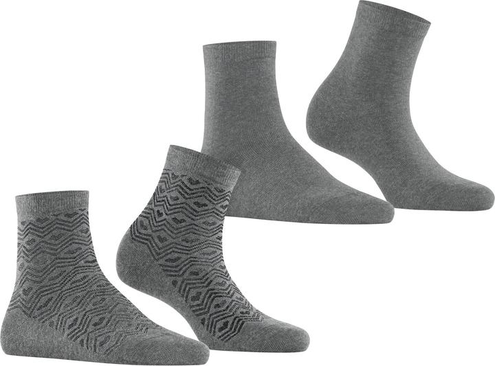 Image du produit Falke Heart Pattern SSO 2P (lot de 2, 39 - 42)