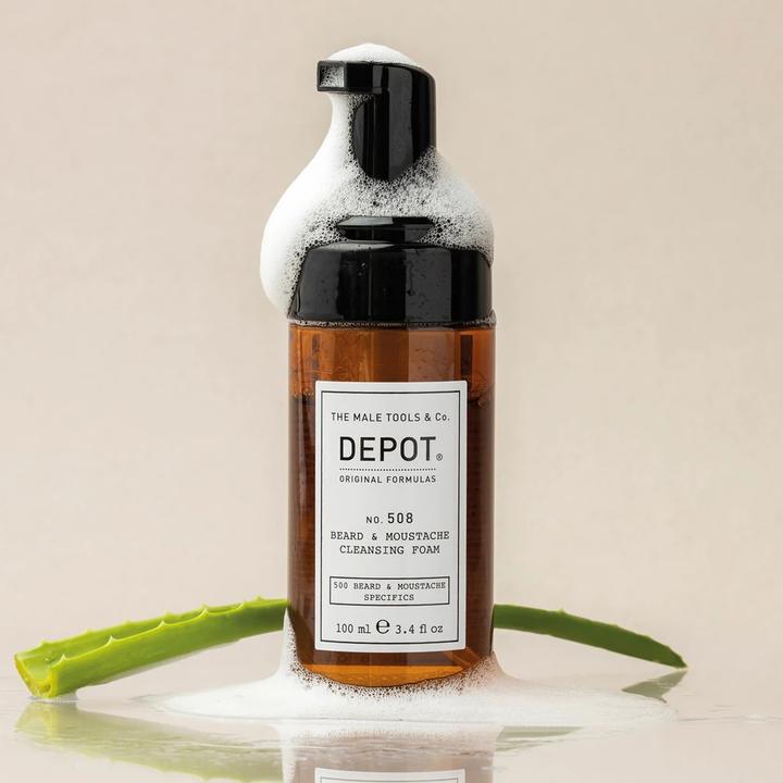 Immagine prodotto Depot 508 Schiuma detergente per barba e baffi 100ml (100 ml)