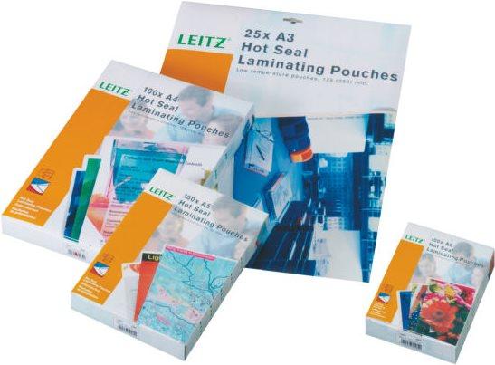 Actual product image Leitz hot laminating foils A3 (A3, 100 pcs., 80 µm)