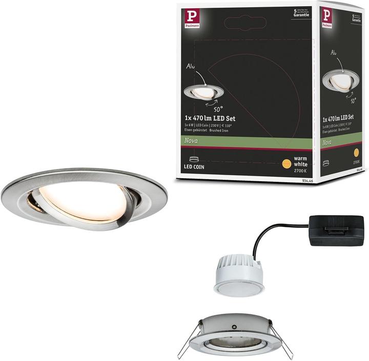 Produktbild Paulmann Einbauleuchte Nova Set (460 lm)