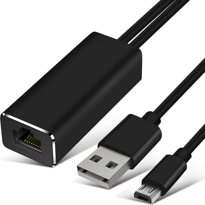 Actual product image Avizar Micro USB / RJ45 Universal Ethernet Adapter 100Mbps