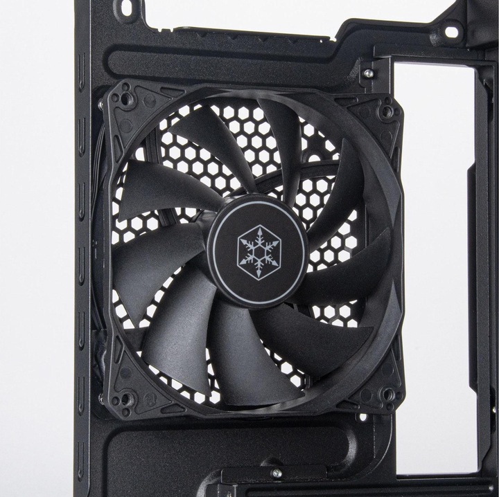 Actual product image Silverstone SST-FA311-B - Fara 311 C383 Tower Computer Chassis with Dual Steel Panel, black (mATX, Mini-ITX)