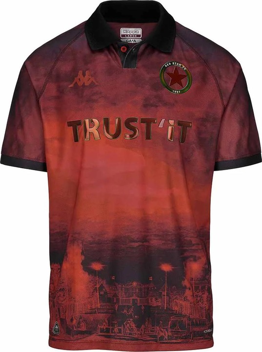 Produktbild Kappa Auswärtstrikot Red Star FC 2024/25 (M)