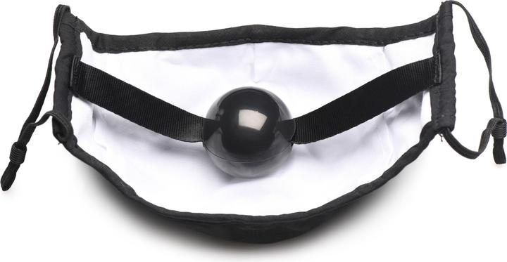 Actual product image Master Series Under Cover Ball Gag Face Mask