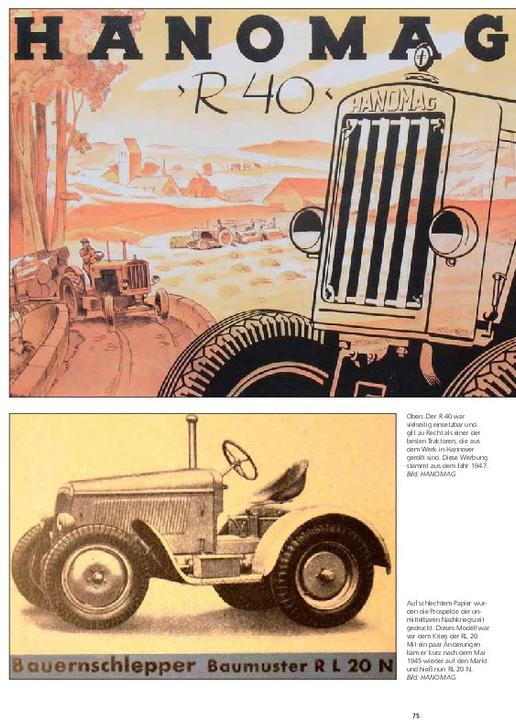 Produktbild Hanomag Traktoren (Deutsch, Gerhard Schreiner, 2010)