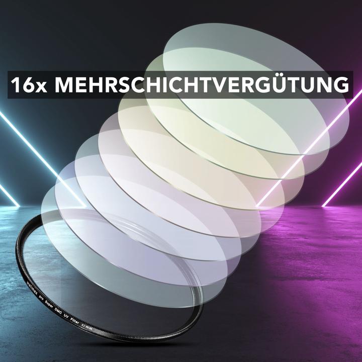 Actual product image Walimex pro per UV filter Slim Super DMC 82mm (82 mm, UV filter, 82 mm)