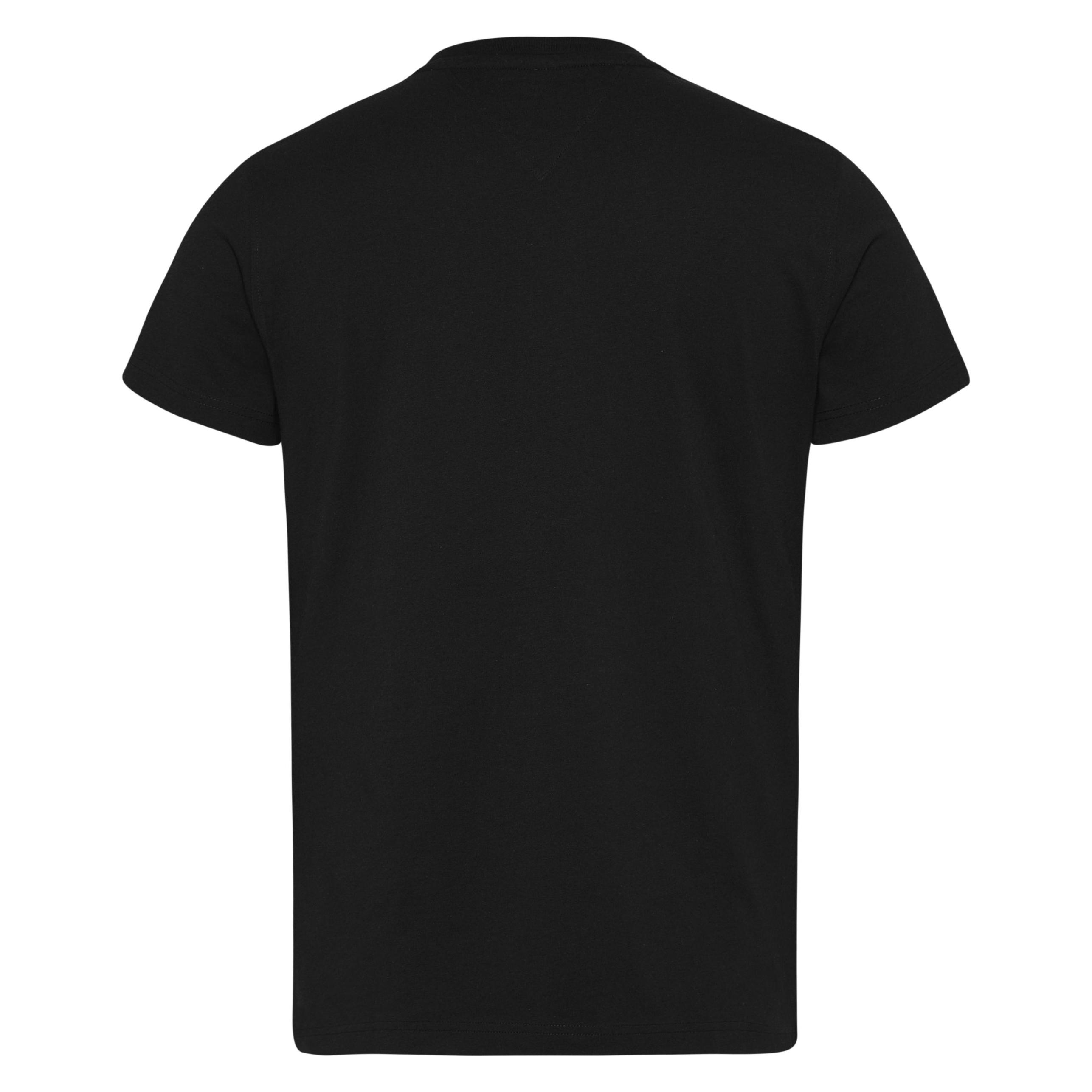 Tommy Jeans, Mannen, T-shirts, Origineel, Zwart, (S)