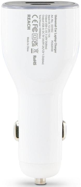 Produktbild Dicota Laptop Auto-Ladegerät Universal PRO 12/24V (100 W)