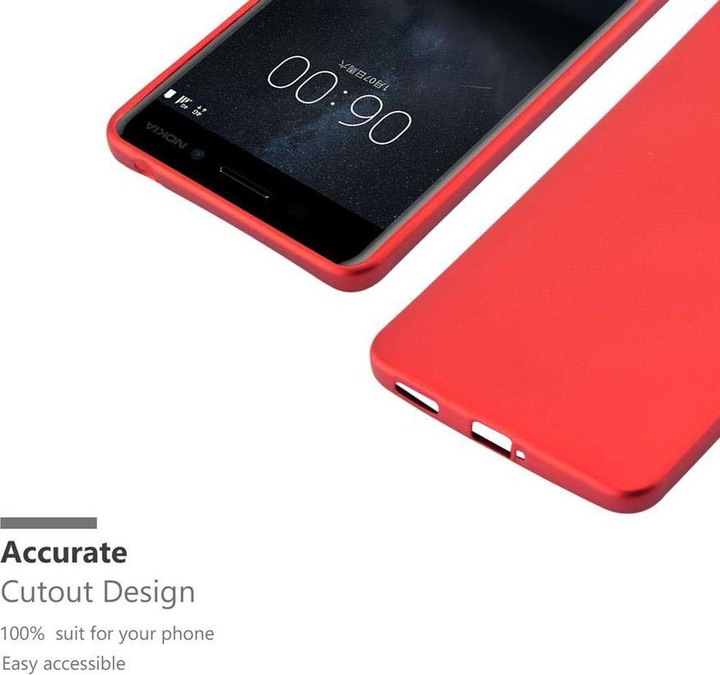 Produktbild Cadorabo TPU Matt Metallic Cover (Huawei Y6 (2017))