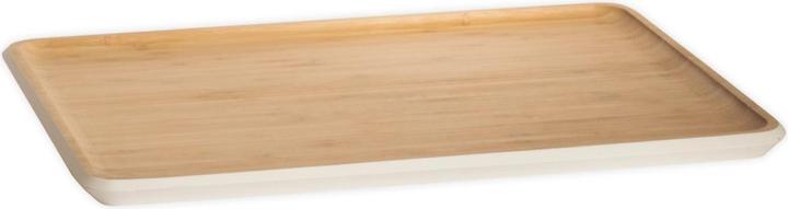 Produktbild Pebbly Serviertablett L, weiss 40x30cm