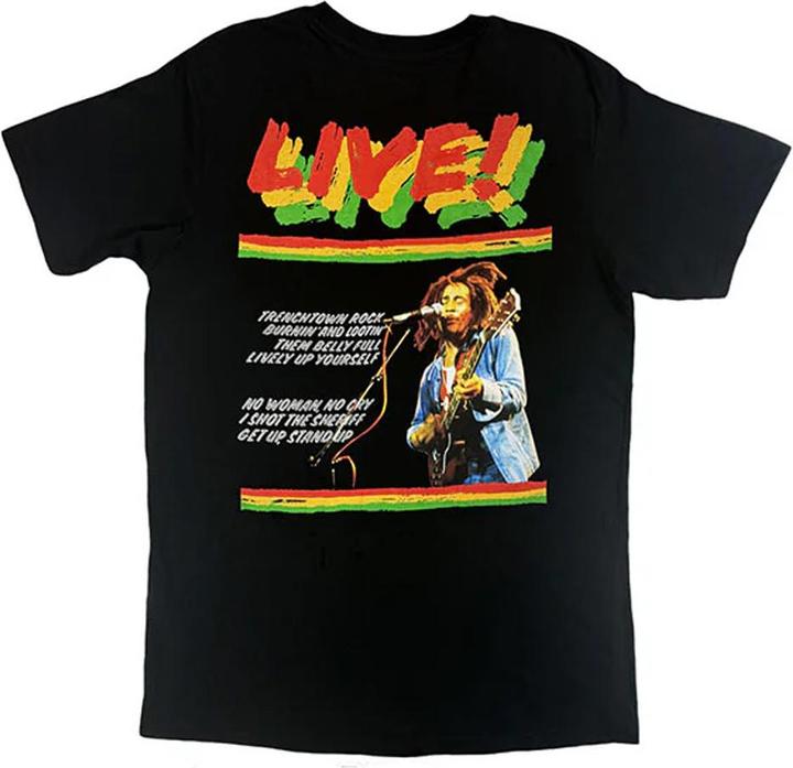 Produktbild Bob Marley Live Concert TShirt (S)