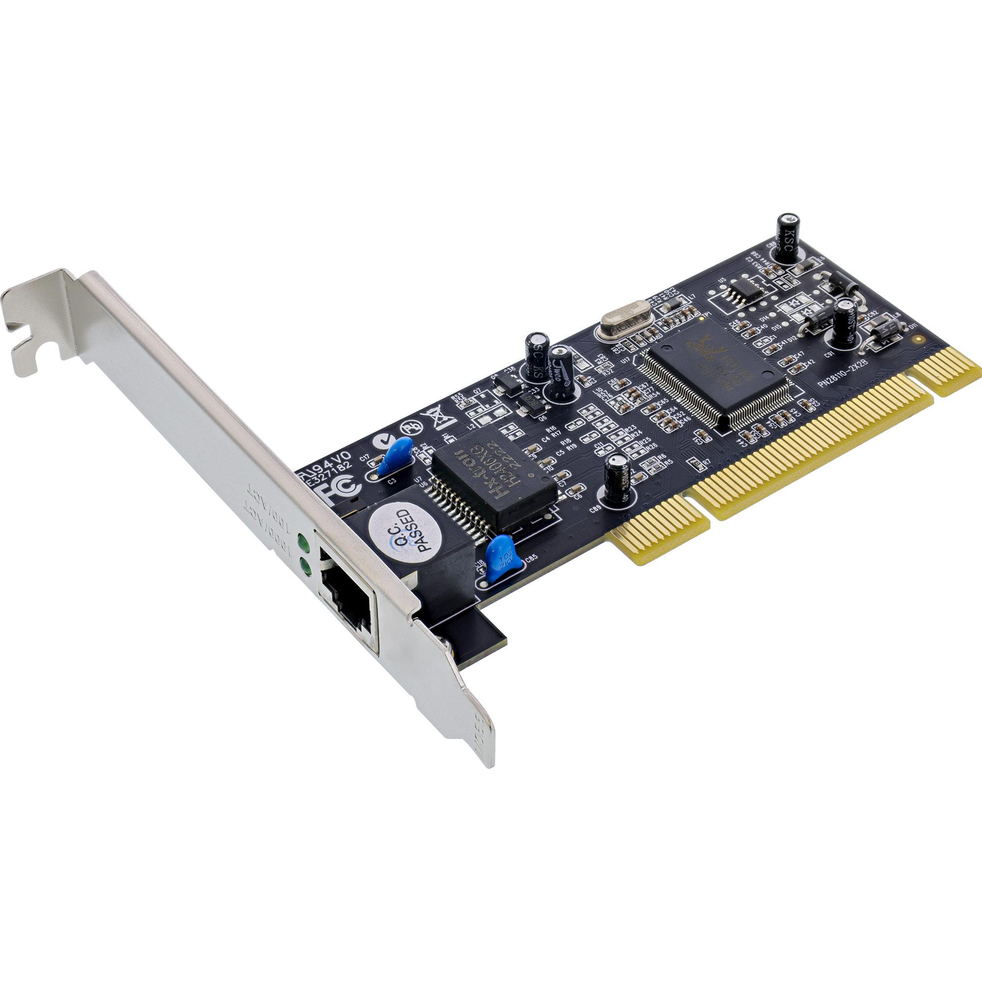 Thumbnail - Longshine NEK PCI 1 GBit Realtek EPRom Sockel, Netzwerkkarte