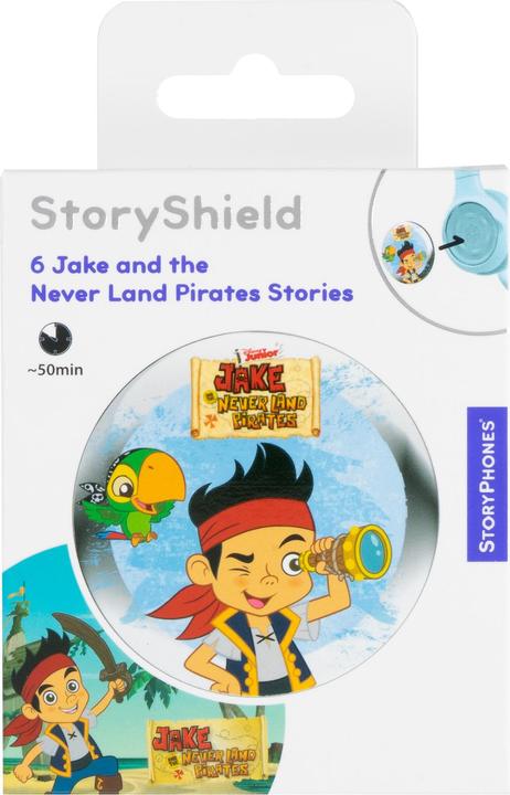 Actual product image StoryPhones StoryShield Disney Jake & The Never Land Pirates (German, Spanish, French, Italian, English)