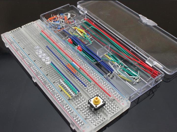 Actual product image OEM 140 pcs. Breadboard connection cable with box (Cords)