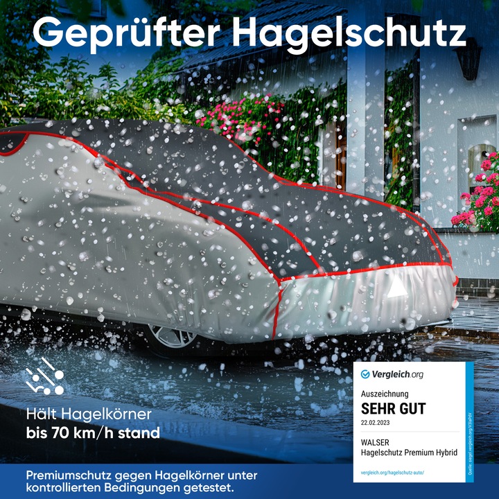 Actual product image Walser Hail protection Premium Hybrid M 425 x162,5x117,5 cm