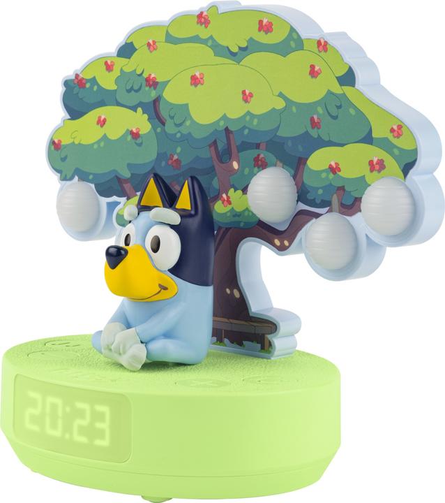 Actual product image Bigben Wireless night light + alarm clock - LUMITREE BLUEY