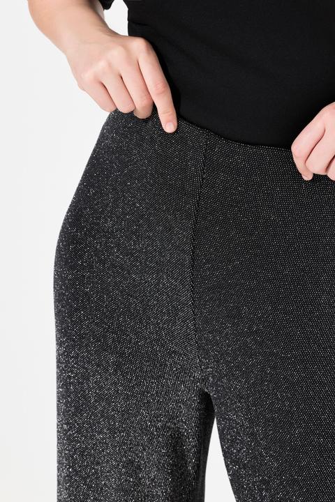 Produktbild Ulla Popken Jerseyhose, Glitter, gerades Bein, Elastikbund (42, 44)