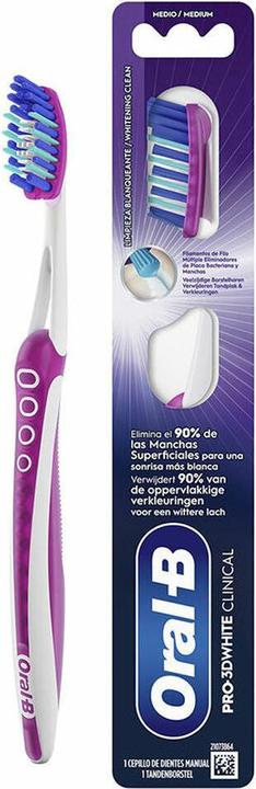 Oral-B PRO-3DWHITE CLINICAL Zahnbürste 38 #medium (Mittel)