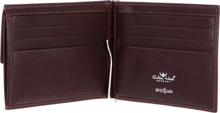 Produktbild Golden Head Colorado - RFID Clip-Scheintasche Tabacco