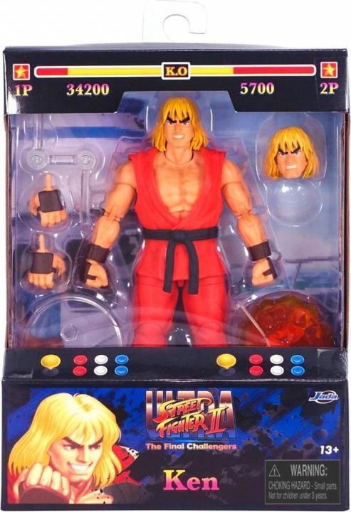 Image du produit Jada Street Fighter II Ken 6" Figure