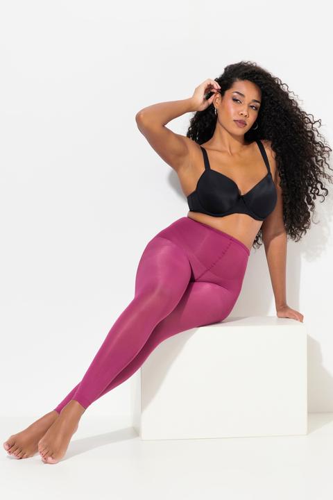 Produktbild Ulla Popken Strumpf-Leggings, 60 den, flache Nähte (60 DEN, 56, 58)