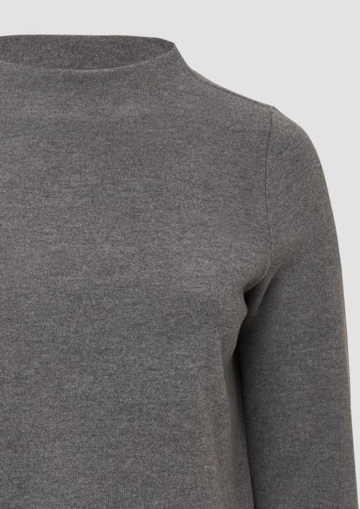 Produktbild s.Oliver Sweatshirt Weiches Sweatshirt mit Stehkragen (52)