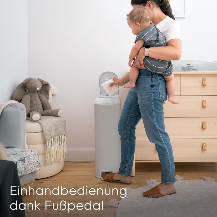 Actual product image Diaper Genie Nappy pail with foot pedal
