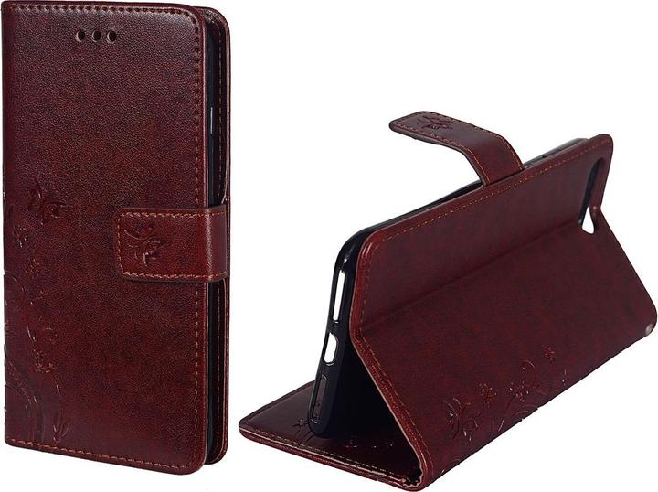 Produktbild König Design Hülle Handy Schutz für Apple iPhone 8 Plus Case Cover Tasche Wallet Etui Bumper (Apple iPhone 8 Plus)