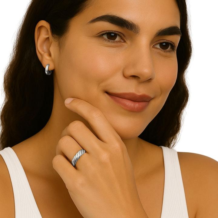 Produktbild Heideman Zuleika silberfarben poliert (One Size)