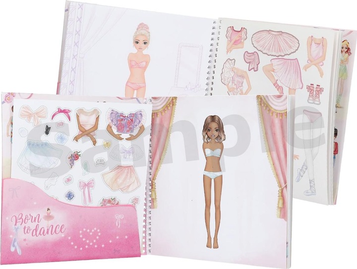 Produktbild Top Model Topmodel - Dress Me Up Stickerbook BALLET - (413611)