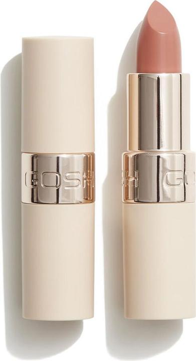 Immagine prodotto Gosh Rossetto nude di lusso con lucentezza leggera Sfumature nude intense per labbra naturali 001 Nudità (001 Nudità)