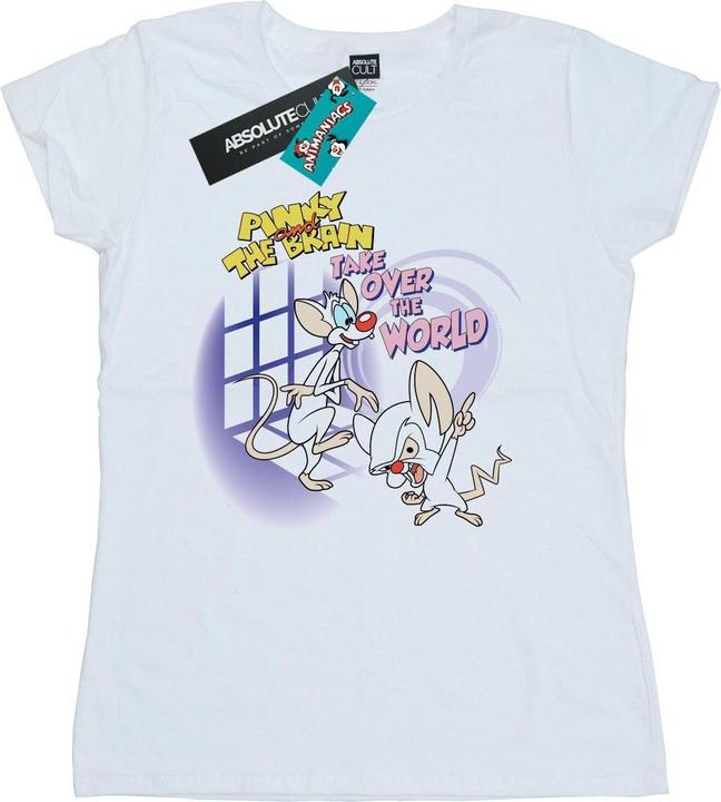Produktbild Universal Textiles Pinky And The Brain Take Over The World TShirt (L)