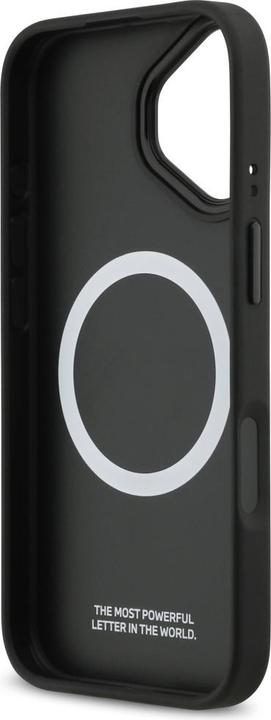 Actual product image BMW Case M Perforated Stripe Logo MagSafe for iPhone 17 gray (Apple iPhone 17)
