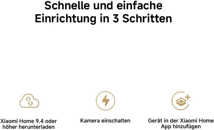 Actual product image Xiaomi Smart Camera C500 Dual (2560 x 1440 Pixels)