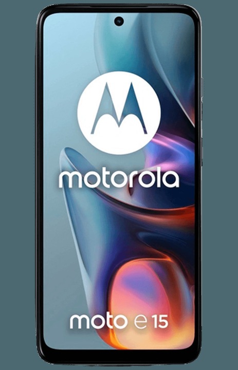Immagine prodotto Motorola moto e15 (64 GB, Blu chiaro, 6.67", Doppia SIM, 32 Mpx, 4G)