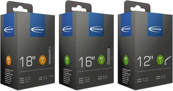 Produktbild Schwalbe Schlauch 12-18" DV4 (Dunlop (DV), 16", 18", 32 mm)