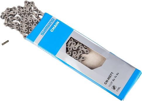 Actual product image Shimano XT CN-HG71 116G chain (7-speed, 8-speed, 6-speed)
