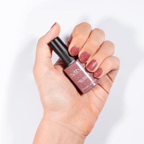 Produktbild Mesauda Pink Glitter (049, Gel-Effekt Nagellack)